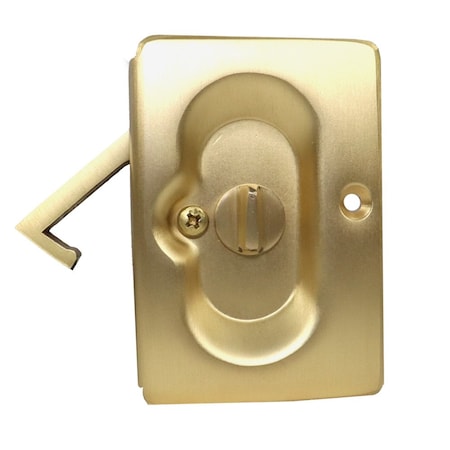 Emtek Satin Brass Pocket, 2102US4 2102US4